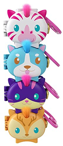 Mattel Polly Pocket Steckspaß Tiere Mini-Schatullen Sortiment