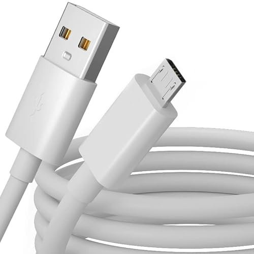 Câble USB Micro USB - 1 Mètre pour Samsung Galaxy A10 Charge Rapide - Câble de Recharge/Synchronisation Rapide Transfert de données