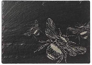 The Just Slate Company Bee Slate Cheese Board