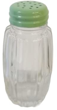 Caper Salière en verre et inox, 1 pièce