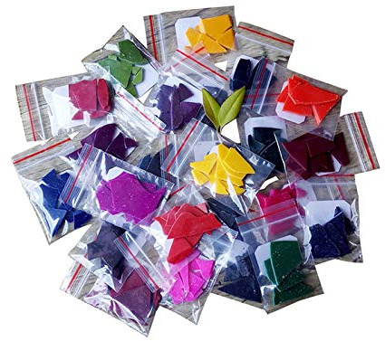 Lecerrot 24 Colors Candle Dye, Scented Candles Paraffin Wax Dye, Candle Dye for Soy Wax, Soy Wax Pastel Color Candle Dye Flakes, Natural and Safe Soy Wax Dyes, Nontoxic and Non-irritating
