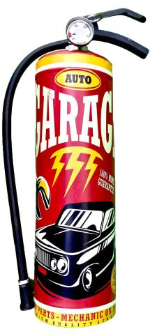 DiiliHiiri Cartel 3D Vintage Garaje — Original Cartel Retro De American Retro Sign para Bar Pub Cafeteria y Taller. Decoración Letrero Vintage de los Años 50. Grande Placa 47x17x6cm (9083)