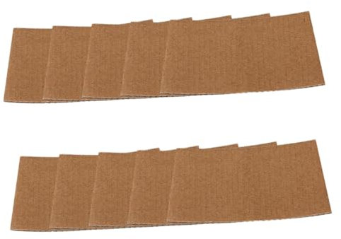 Gatuida 50 Stück Wellpappe Flaschenhüllen Hitzeschutz Kaffeetassen Schutzbecherabdeckung Vielseitig Flexibel Für Heiße Und Kalte Getränke
