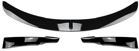 INRNT Auto Frontlippe Frontspoiler für BMW 3 Series E90 E91 LCI M Sport 2009-2012,Antikollisions FrontstoßStange Splitter Spoilerlippe Diffusor