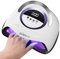 BEENLE UV LED Nail Lamp, 42pcs Beads, 180W, 4 Timer Setting, Automatic Sensor, Blue, Plastic Base, Gel Nail Dryer
