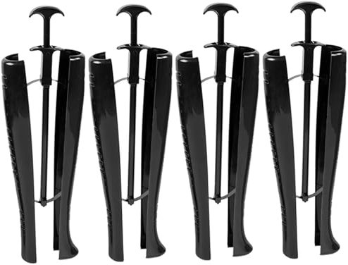 CNAFGBGG 2 Pair Boot Shapers for Tall Boots 12 Inch Boot Tree Adjustable Shoe Shaper with Handle Anti-Wrinkle Washable Shoe Trees for Cowboy, Women.