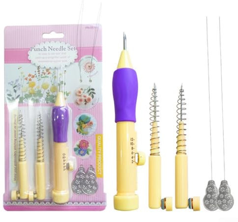 Handgefertigtes Woll-Sticknadel-Set, praktischer Stift für verschiedene Sticktechniken