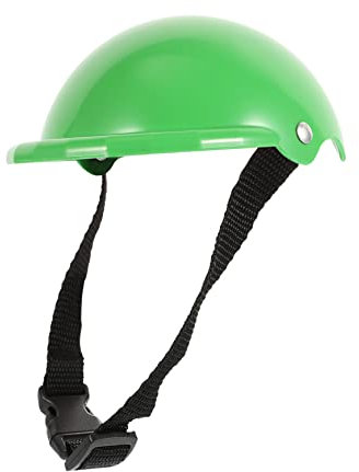 ERINGOGO Multi-use Haustierhelm Für Hunde Katzen Sicherheitsmütze Für Regenschutz Witziges Design Für Dekorative Zwecke Für Outdoor-aktivitäten Verarbeitet Grün