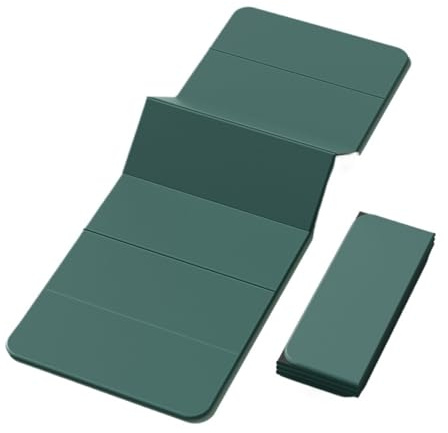 Faltbare Yogamatte, extra dickes, umweltfreundliches POE-Material, Fitnessmatten mit rutschfestem Design, Mehrzweck-Trainingsmatten