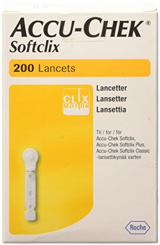 Accu-Chek Softclix Lancette Pungidito Monouso Diabetici Glicemia - 200 Pezzi