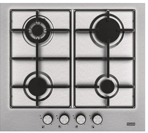 Franke | FHNL 604 3G TC XS E Piano Cottura a Gas da 60 cm 4 Fuochi, Inox