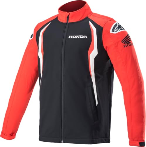 Alpinestars Herren Honda Softshell Jacke Motorcross-Rennbekleidung/-ausrüstung (1er Pack)
