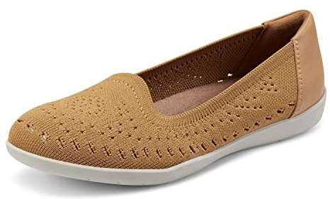 Earth Origin Women’s Faye Shoe I Slip-On Vegan Sneaker for Casual, Everyday - Yellow - 6