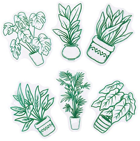 Veemoon 6blätter Prisma-fensteraufkleber Diy Dekorativ Entfernbar Statisch Haftend Pvc Schlafzimmer Wohnzimmer