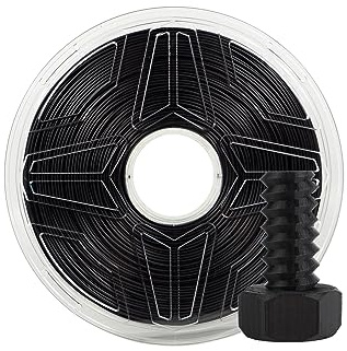 LeoPlas PP Filament 1.75mm 1kg für 3D-Druckmaterial Druckerzubehör (Schwarz)