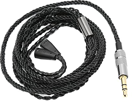 Annadue Cavo per Cuffie per IE 8i IE 80 IE 8 Cavo Sostitutivo per Auricolari da 120 Cm 3,5 Mm per Telefoni Cellulari, MP3, MP4, per IOS