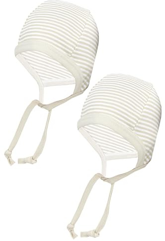 TupTam Unisex Baby Erstlingsmütze zum Binden 2er Pack