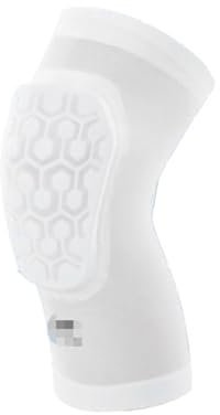 REIFOR Knieschützer Knieschoner Basketball, Wrestling, Fußball, Volleyball, Knieschützer, Kniestützen, Kompressions-Beinärmel Knieschützer Wandern(White,XS)