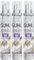 Guhl Schaum-Tönungsfestiger Vorteils-Set - Inhalt: 3x 100 ml - Farbe 98 - Silberblond - Für graues, lichtblondes, hellblondes und weißes Haar - Sanfter Halt, Volumen und Farbglanz