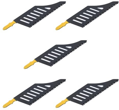 Lames de scie sauteuse à tige en T ruimou 5 pièces compatibles avec boscht142hb compatible avec dewalt (11 tpi)