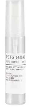 pumpumlia Botella de perfumes portátil vacía transparente atomizador, recipiente de perfumes, atomizadores pequeños, botella de spray para muestra de agua duradera