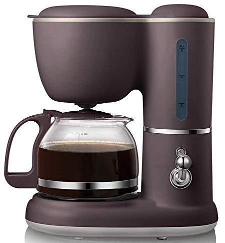 CVNIMV Machine à café Goutte-à-Goutte Portable, réservoir d'eau de 0,6 L, Filtre Permanent réutilisable, Acier Inoxydable. La Nouvelle