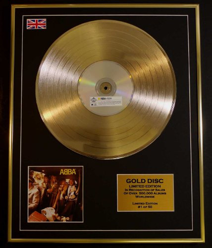 ABBA/LTD. CD mit goldfarbenen Schallplatten/Schallplatten/ABBA