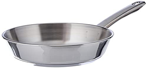Lacor 40623 - Padella, Argento, 22 cm Qualità Professionale | Rivestimento antiaderente privo di PFOA; distribuzione ottima del calore per una cottura omogenea senza fatica