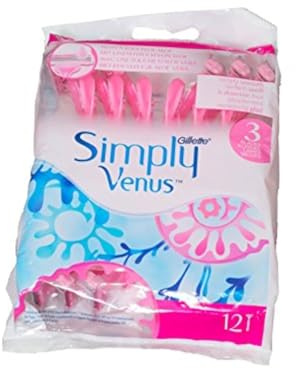 Gillette Simply Venus 12 stycken engångsskrapa för kvinnor