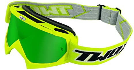 TWO-X Cross-Brille - Motocross-Brille - Kratzfeste Motorrad-Brille - Enduro & Downhill - Modell Race
