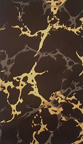 Wachsverzierfolien gold Anzahl 1 Stück, Größe 155 x 90 mm, Farbe schwarz/gold/grau