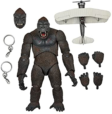NECA 42746 King Kong: Concrete Jungle Ultimative Actionfigur, 17,8 cm, Mehrfarbig