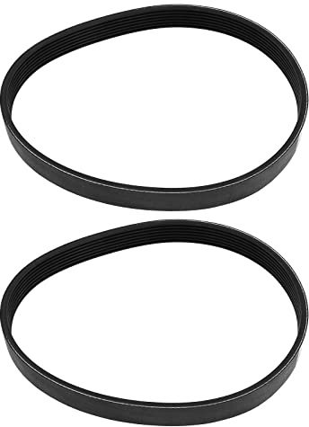 eMagTech Lot de 2pcs Courroie d'entraînement 7PJ451 Compatible avec Bosch Rotak 320 Tondeuse à Gazon Courroie de Distribution en Caoutchouc Remplacement
