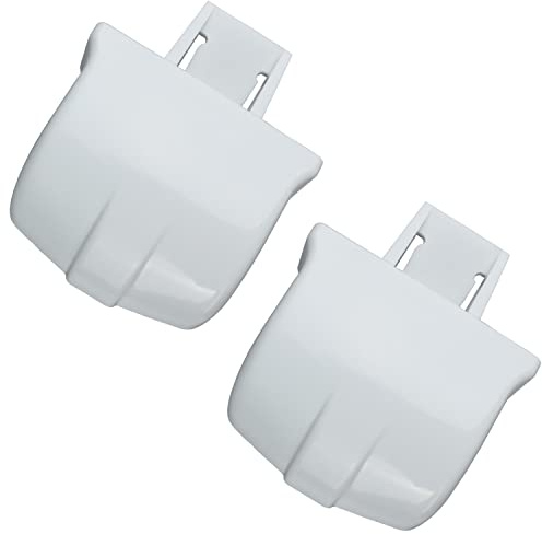 WR2X8345 Lot de 2 embouts de fixation pour étagère de porte de réfrigérateur GE Hotpoint Remplace PS298977 WR02X8345 AP2060073 AH298977 WR2X7617