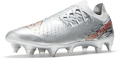 New Balance Men's Furon V7 Pro Sg Soccer Shoe, Silver/Brighton Grey/Copper, 44.5 EU