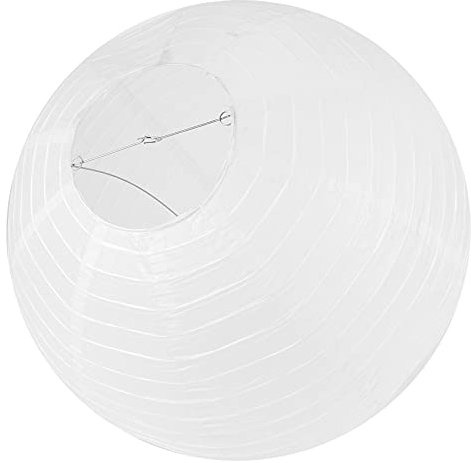 1 x lanterna di carta giapponese paralume per festa matrimonio 50 cm bianco crema