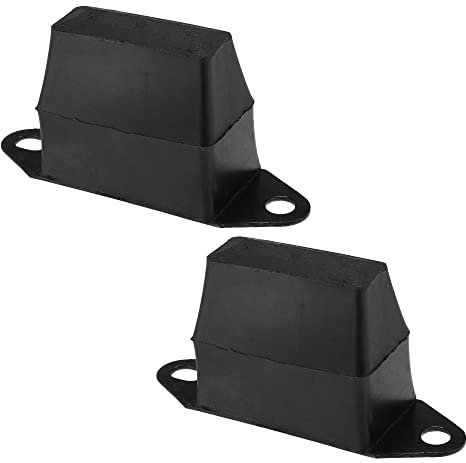 X AUTOHAUX 2uds 3 Pulgadas Trasera Suspensión Tope Hoja Resorte Parachoques 52002393