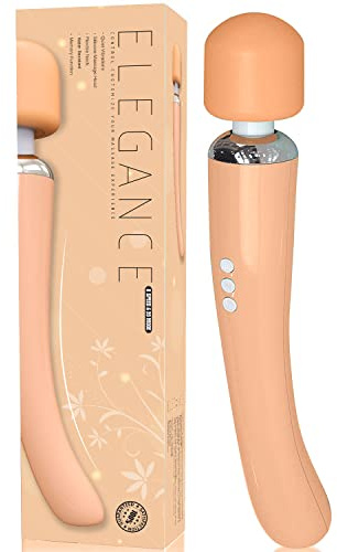 Therapeutic Personal Massager - Handheld Cordless and Powerful Wand - 8 Speeds 20 Vibrating Patterns - USB Rechargeable - Magic Recovery Effect for Women and Men, Body, Neck, Back & Shoulders