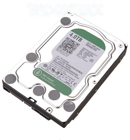 MIDTY HDD para disco duro externo de 4 TB de 3,5 pulgadas, 6 Gb/s, 64 MB y 7200 rpm, para monitor de disco duro externo WD40EZRX