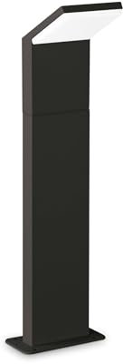 Ideal Lux STYLE Integrierte LED-Pollerleuchte für den Außenbereich, 50 cm, Schwarz, 1100 lm, 4000 K, IP54
