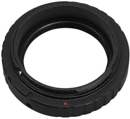 T-Ring-Adapter aus Aluminiumlegierung, universeller T2-Objektiv-Adapterring, passend für Canon DSLR EOS (M42 x 0,75 Pitch)
