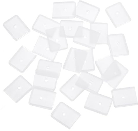 QUARKZMAN 60pz Tappi di Estremità in Silicone 10mm Tappo in Silicone Bianco | per Stecche Poliestere per Corsetti Cucito, per Abito Sposa