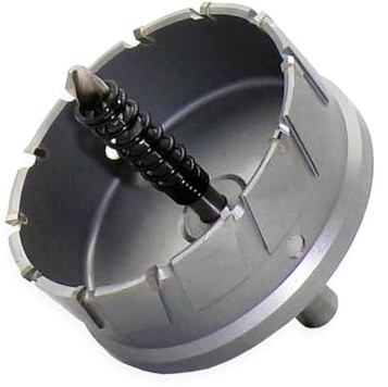 Magdrill.com 120mm TCT Holesaw 25mm Depth with Arbor