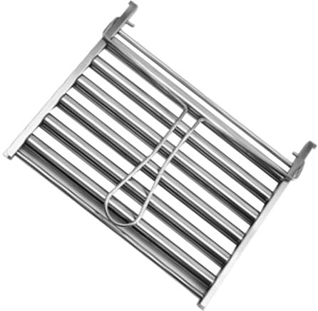 BEBEMOKO Edelstahl Wurst Roller Für Grill Tragbar Und Robust BBQ Zubehör Für Outdoor Camping Gleichmäßiges Garen Praktisches Design Für Garten Und Picknick