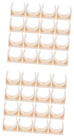 Angoily 80pièces Colliers De Serrage U-shaped Pour Tuyaux Supports De Montage Pour Tuyaux Eau Et Tubes Pour Projets Et Construction