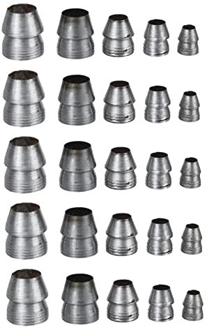 Gadpiparty Coin Rond en Fer pour Manche De Marteau 20 Pièces Calage Sécurité Résistant La Corrosion pour Menuisiers