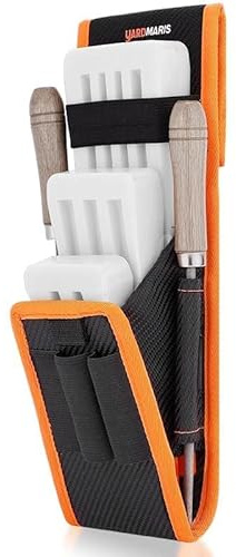 YARDMARIS Sac de bûcheron réglable pour cales en aluminium et en plastique - Sac banane pour abattage d'arbres