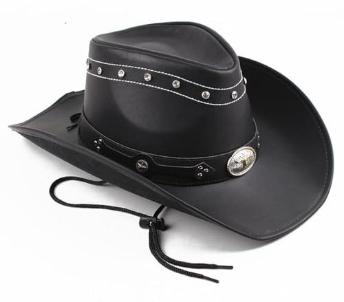 WUFANGBU Fedora Trilby Filzhut Hut Hut Herren Big Edge Leder Sonnencreme Sonnenhut Wrapped Hut Cowboyhut Einheitsgröße 1