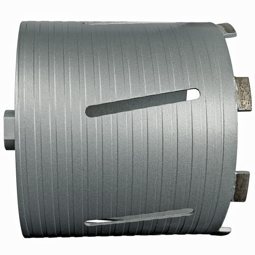 Mexco DCX90, carotatrice a secco scanalata, nucleo diamantato ad alte prestazioni per la perforazione di materiali in muratura, 172 mm