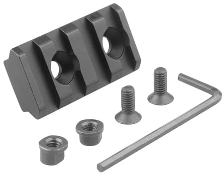 PBTMCD 4-Slot 21mm Breite Picatinny/Weaver Aluminium Legierung Schienen Abschnitt, Schiene Montieren Basis Adapter